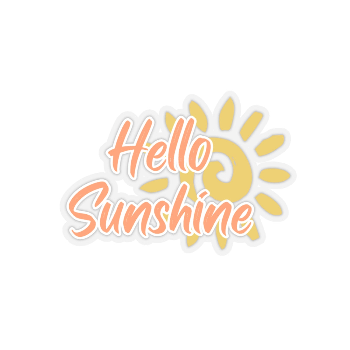 Hello Sunshine Kiss-Cut Stickers