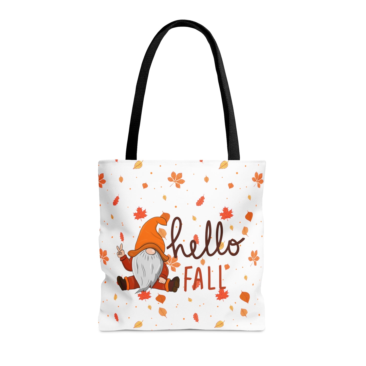 Hello Fall Gnome Tote Bag