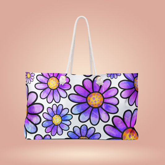 Bright Daisy Weekender Bag