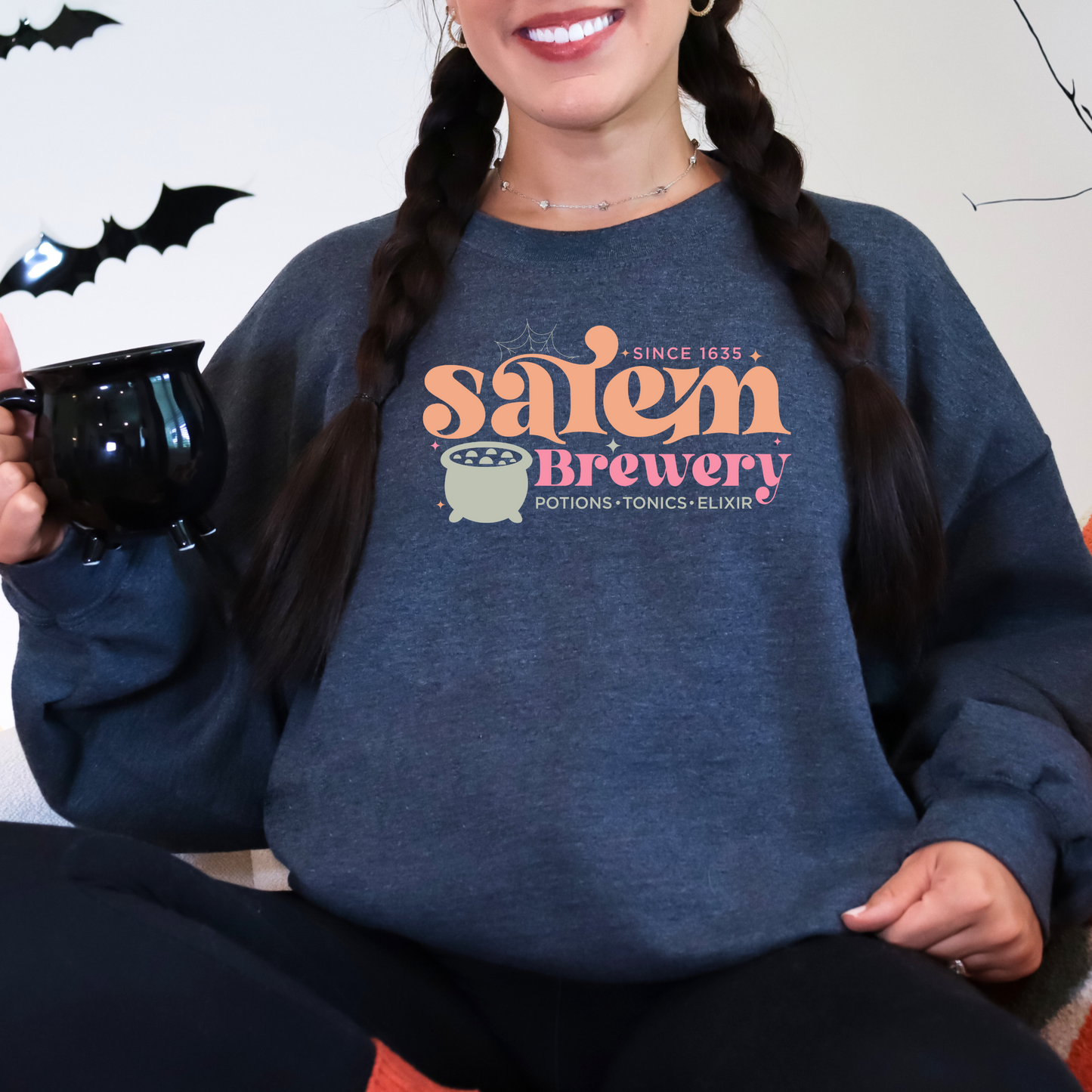 Salem Brewery Halloween Unisex Heavy Blend™ Crewneck Sweatshirt