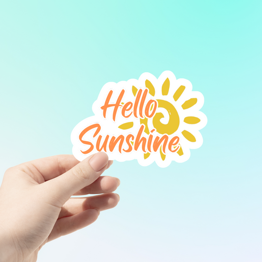 Hello Sunshine Kiss-Cut Stickers
