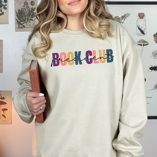 Book Club President Unisex Heavy Blend™ Crewneck Sweatshirt