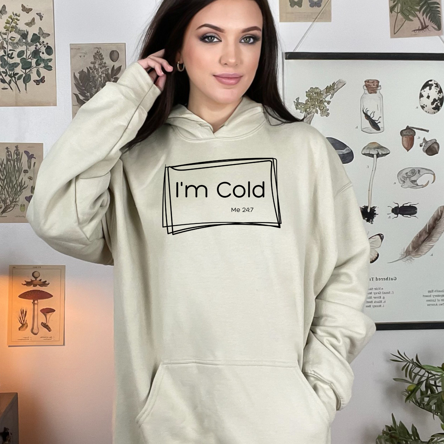 I'm Cold 24:7 Unisex Heavy Blend™ Hooded Sweatshirt